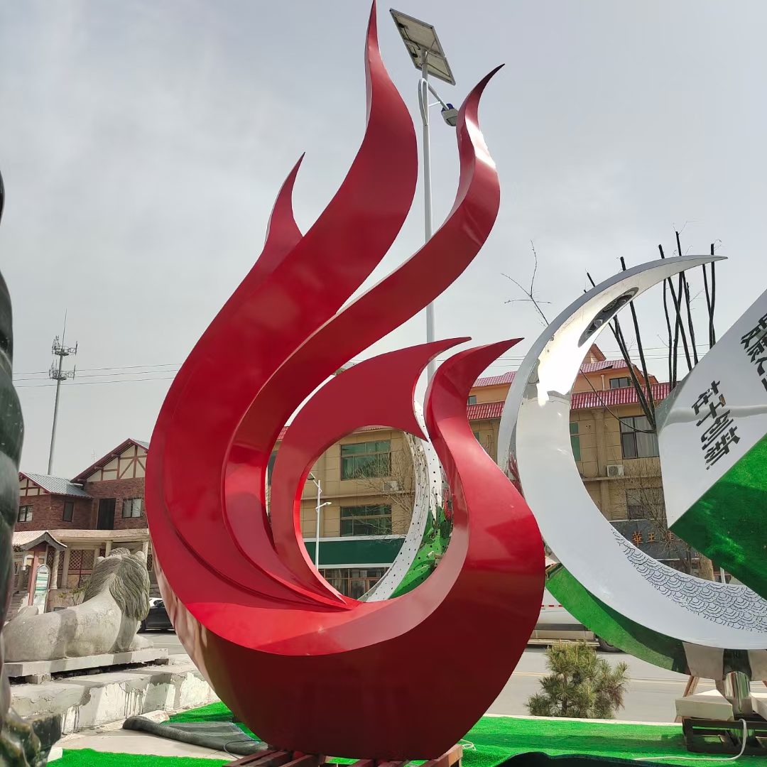 不锈钢城市景观雕塑