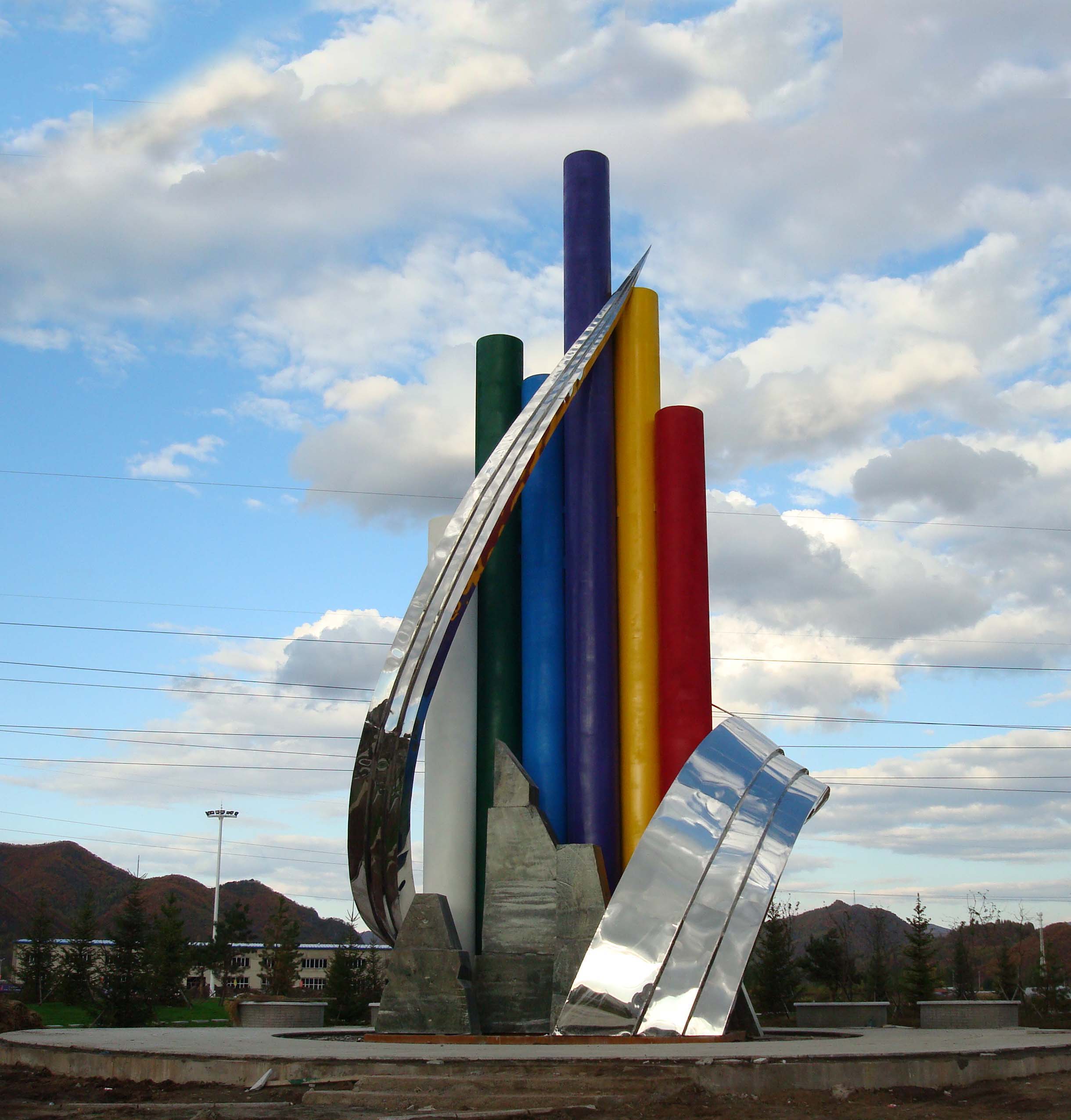 不锈钢城市景观雕塑