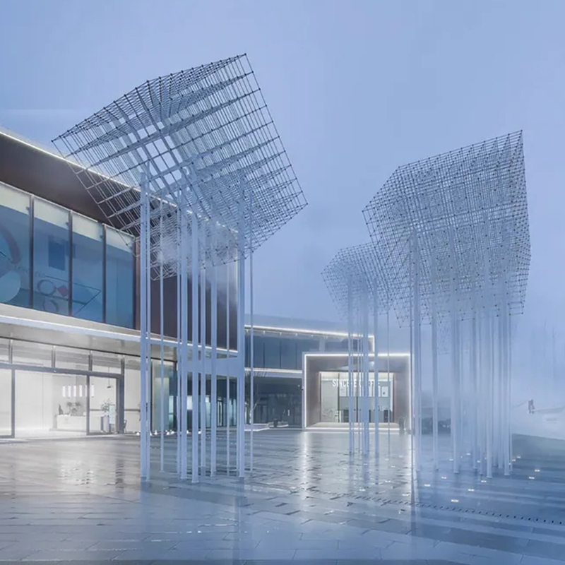 不锈钢城市景观雕塑