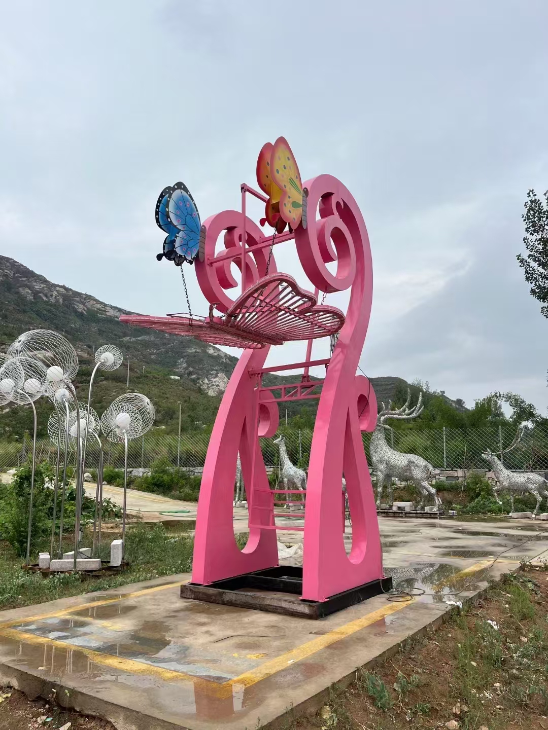 不锈钢城市景观雕塑