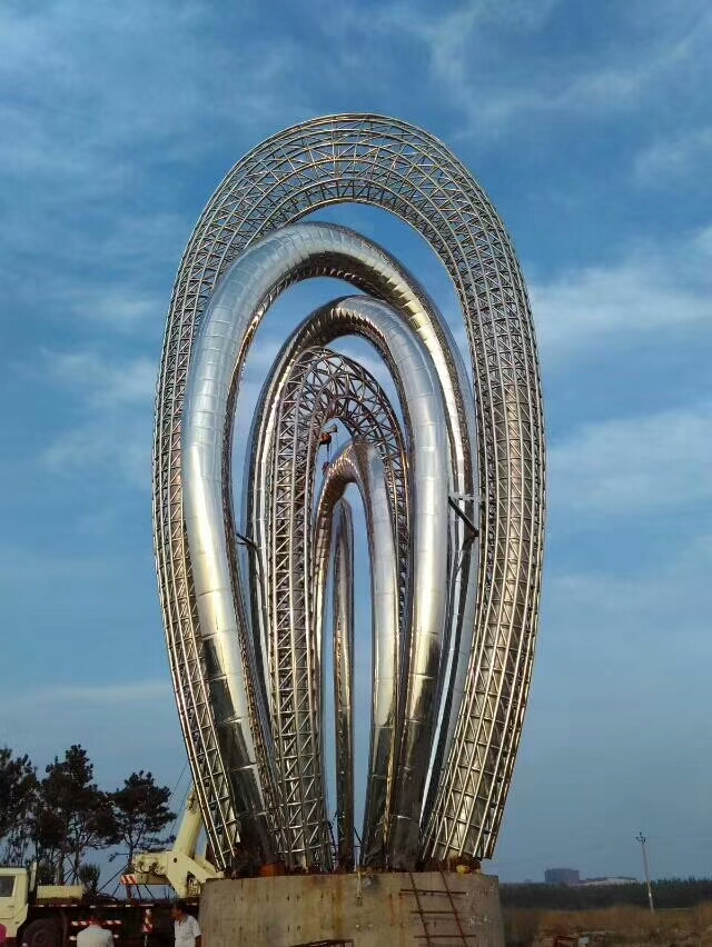 不锈钢城市景观雕塑