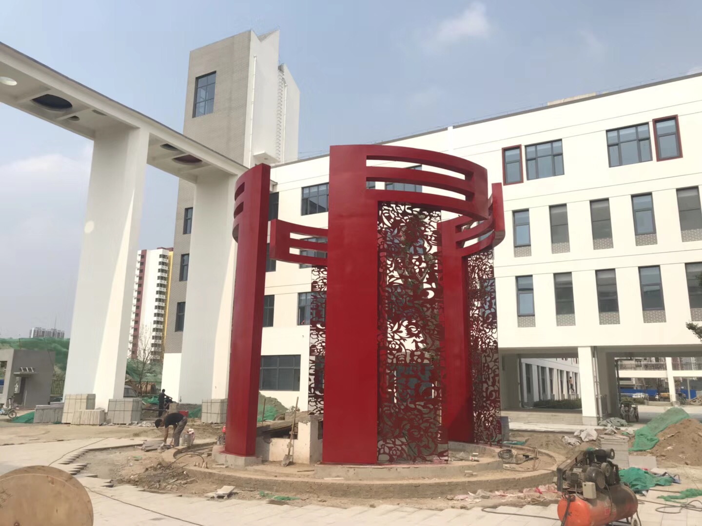 不锈钢大型雕塑