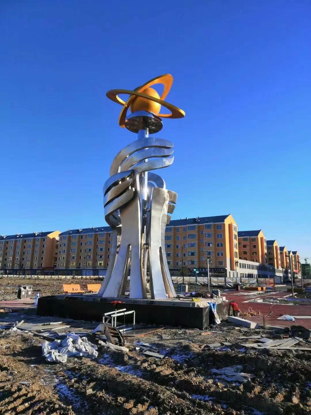 不锈钢城市景观雕塑