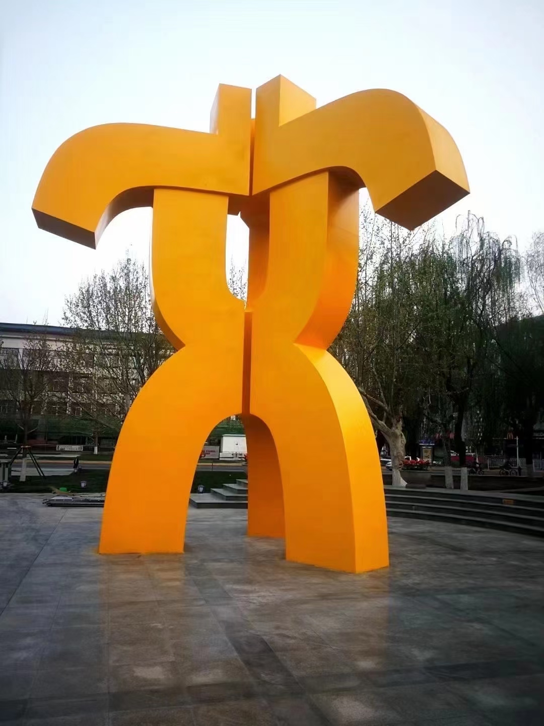 不锈钢城市景观雕塑