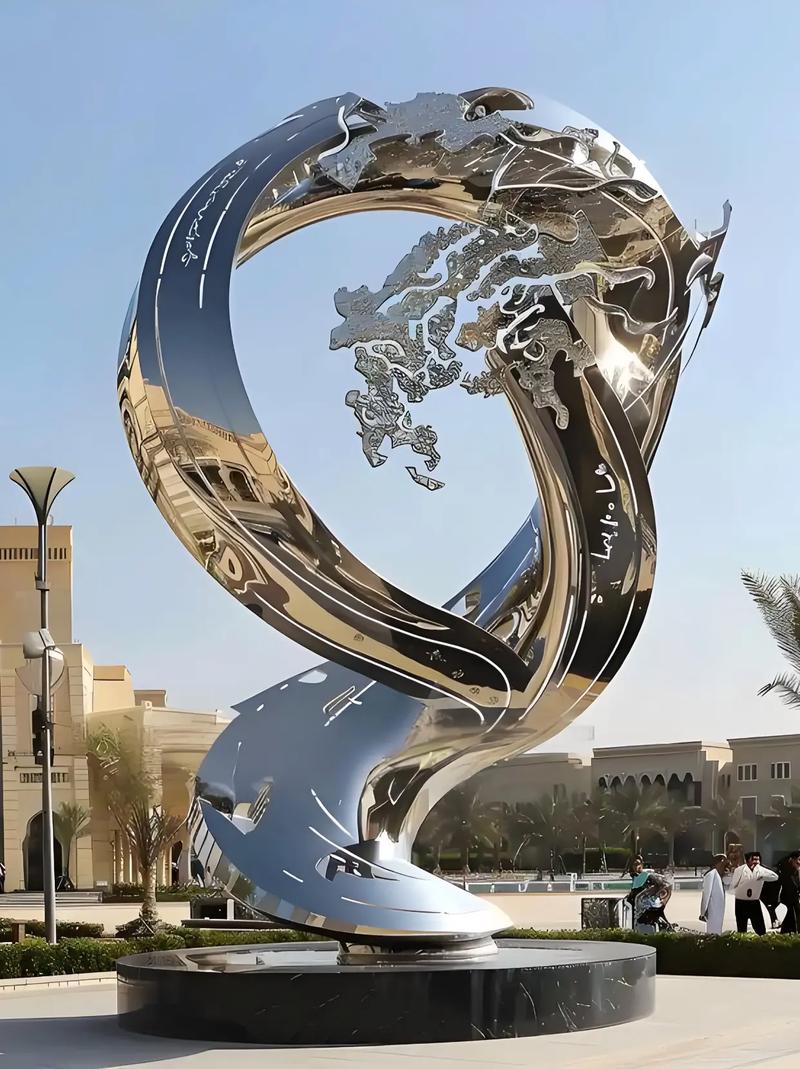 不锈钢城市景观雕塑