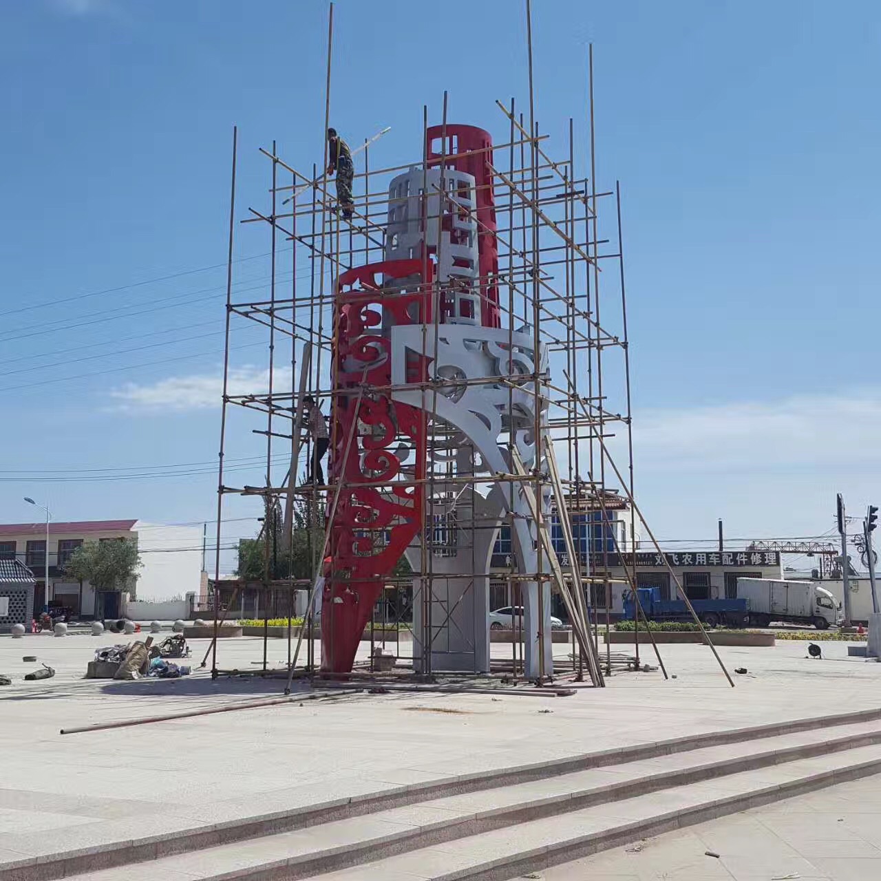 不锈钢大型雕塑