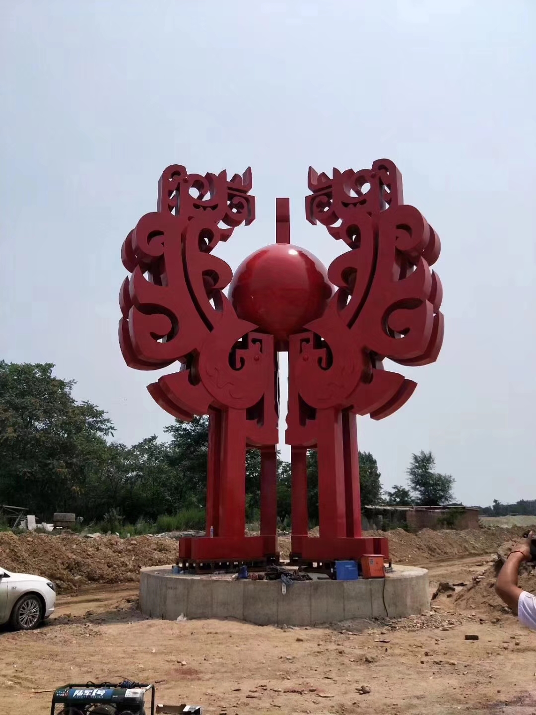 不锈钢大型雕塑