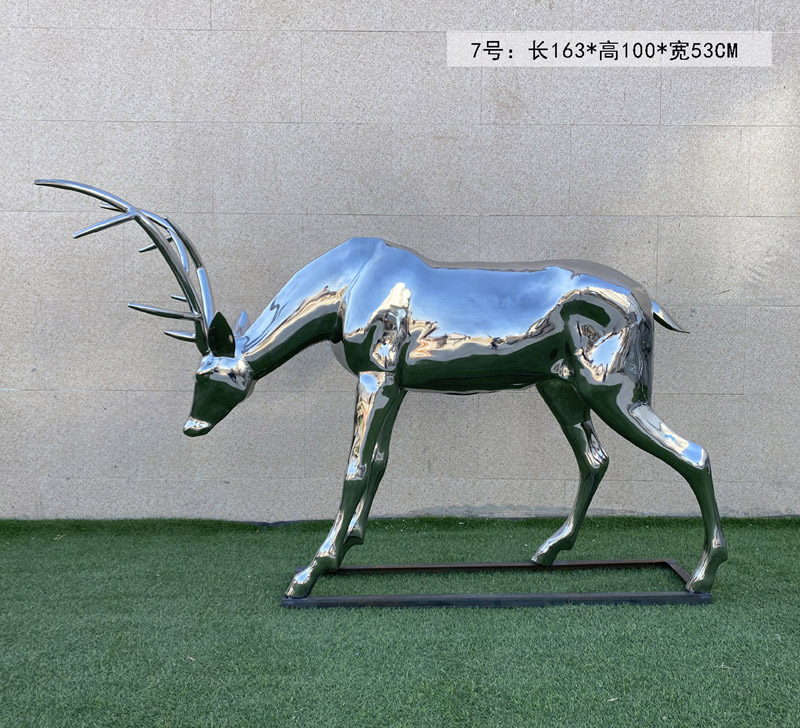 不锈钢动物雕塑