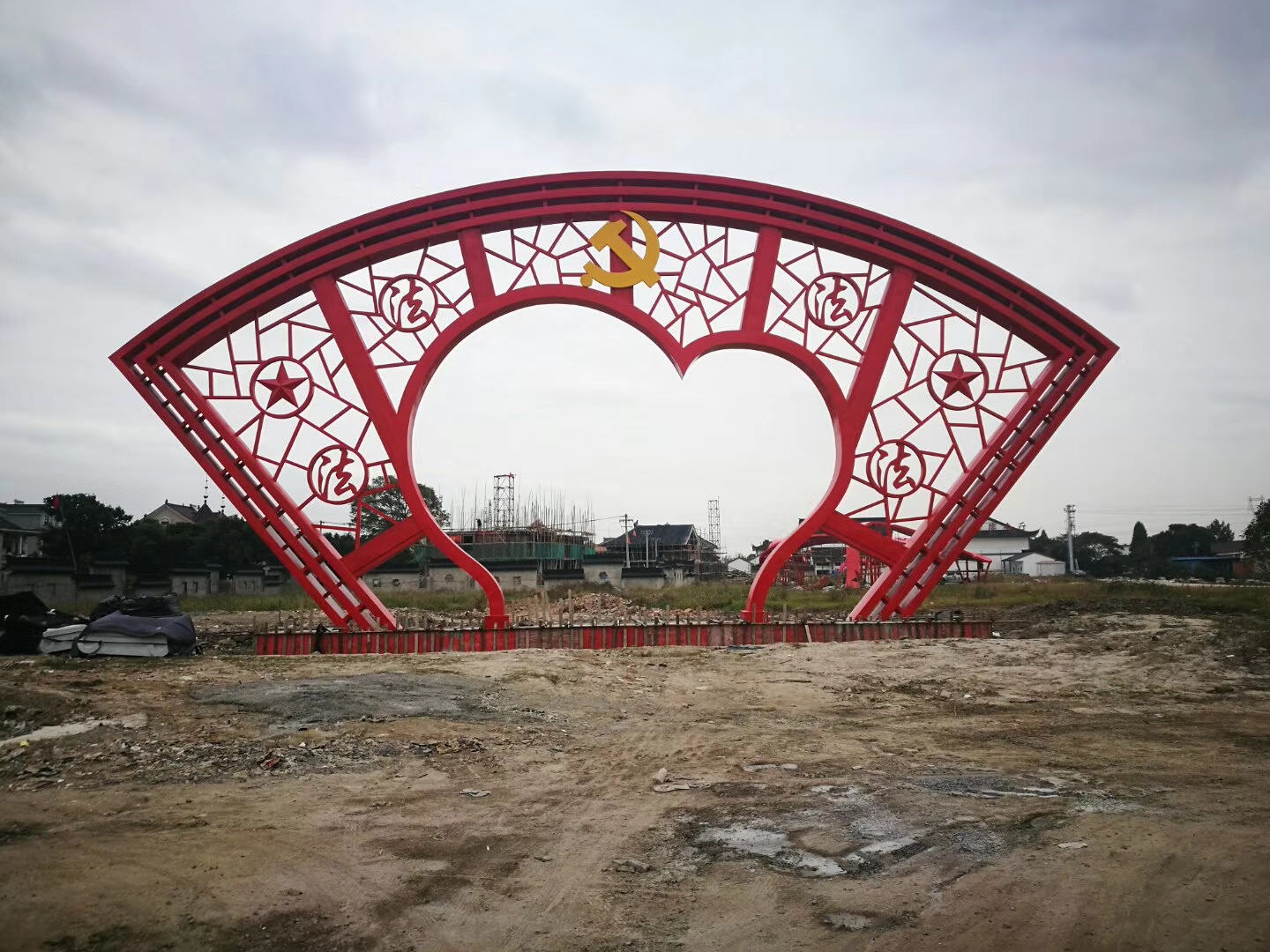 不锈钢党政雕塑