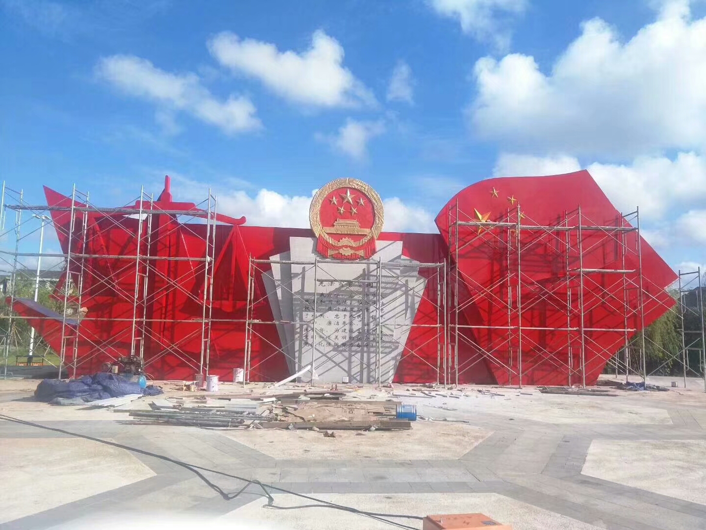 不锈钢党政雕塑