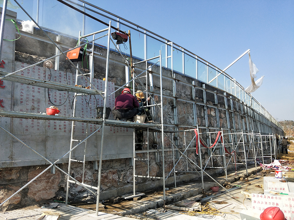 贵州省松桃县体育馆浮雕工程