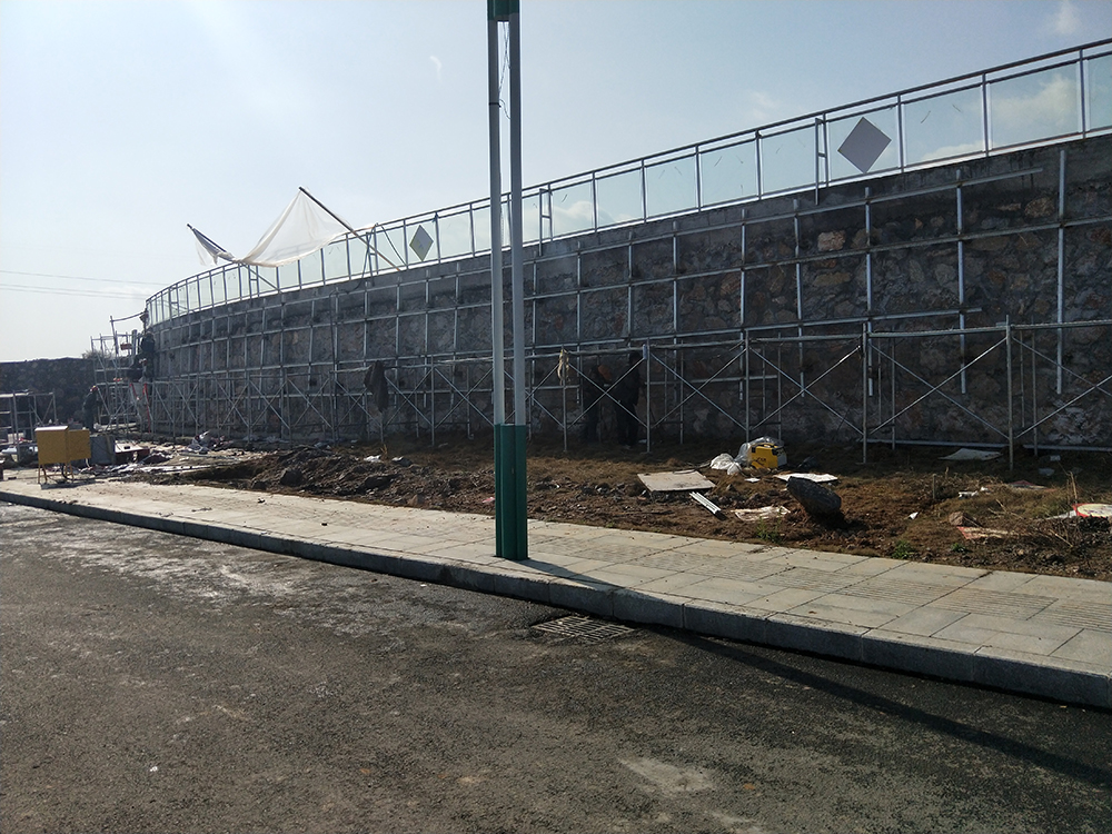 贵州省松桃县体育馆浮雕工程