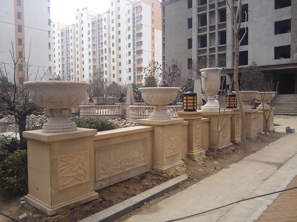 平顶山小区雕刻